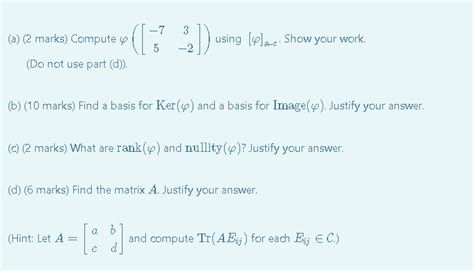 Solved Let E E1 E2 E3 Be The Standard Basis Of R3 And Let Chegg