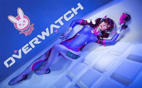 Mujeres Cosplay D Va Overwatch Overwatch Fondo De Pantalla Hd