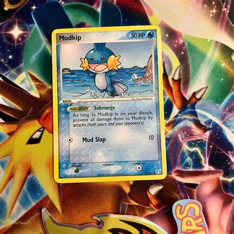 Pokemon Other Pokmon Mudkip Ex Crystal Guardian Card Poshmark