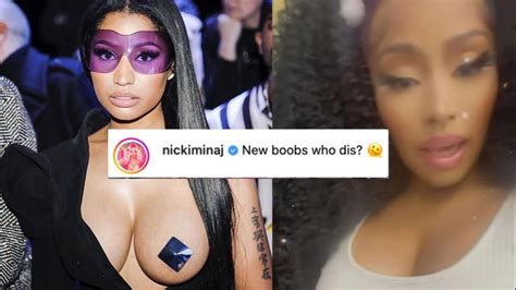 Nicki Minaj S Bold BooB Transformation Unveiling The New Look YouTube