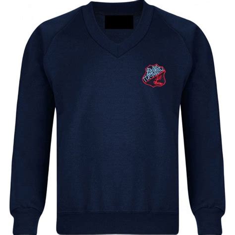 V Neck Sweatshirt Primary Schools From Smarty Schoolwear Ltd Uk