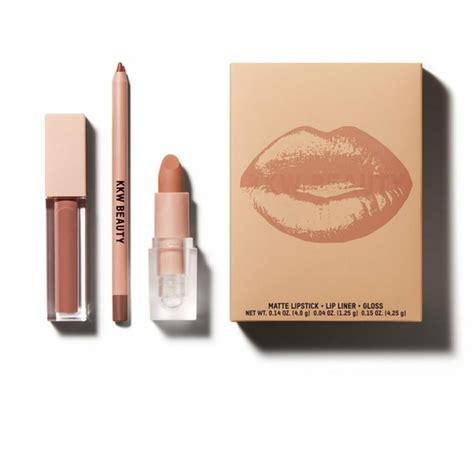 Kkw Beauty Makeup Kkw Classic Kim 3 Pc Lip Set Poshmark