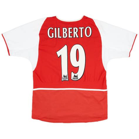 Arsenal Home Shirt Gilberto S