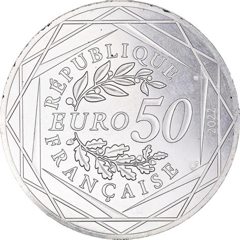 France 50 Euro Silver Coin Asterix Bravo Success 2022 Euro