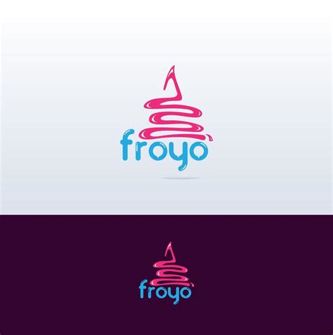 Yogurt logo , Ice cream logo 16340211 Vector Art at Vecteezy