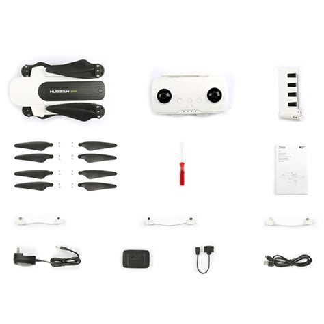 Hubsan H117S Zino WIFI FPV Foldable RC Drone RTF White