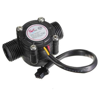 YF S201 Hall Effect Water Flow Meter Sensor For Arduino