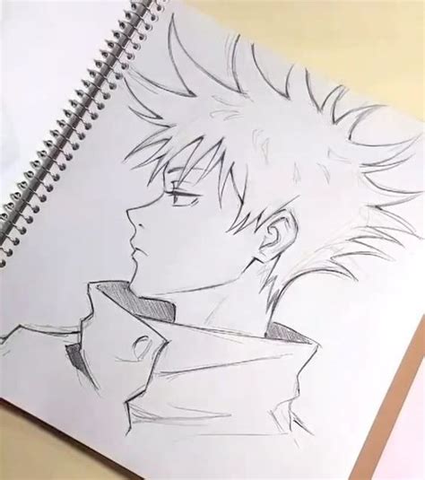 Megumi Fushiguro Desenho Anime Jujutsu Kaisen Tutorial De Dibujo