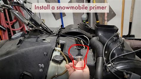 Installing A Snowmobile Fuel Primer Youtube