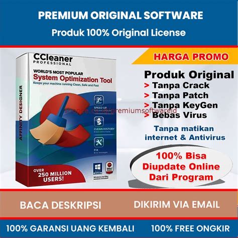 Jual Ccleaner Pro Pro Full Version Lifetime Garansi Shopee