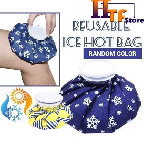 HOT COLD 9 Inch 2 IN 1 Reusable Ice Hot Bag Therapy Pain Relief Multi Purpose Ice Bag Pack