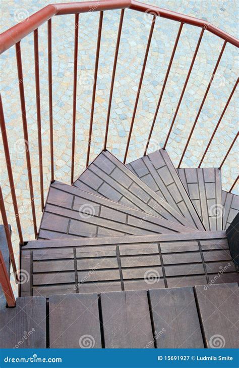 Winding Stairs Stock Image Image Of Floor Metal Wide 15691927