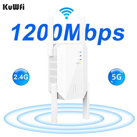 Kuwfi Mbps Wireless Extender Wifi Amplifier Dual Band G Ghz