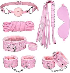 Amazon Sex Bondage BDSM Kit Restraints 7 Piece Bondage Restraints Set Fetish Bed