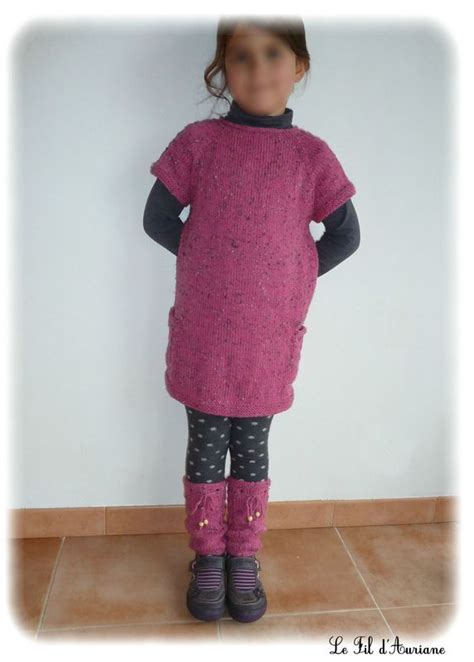 Tuto Tricot Robe Fille 8 Ans Tutoriel Couture Et Tricot