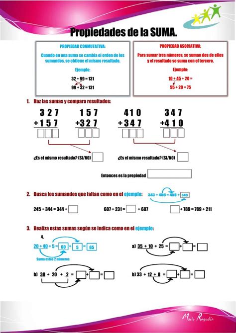 A Poster With Numbers And Symbols In Spanish On The Side Of A White