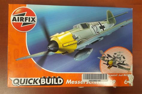 Quick Build Messerschmitt Bf E Uszkodzony Damaged Airfix J