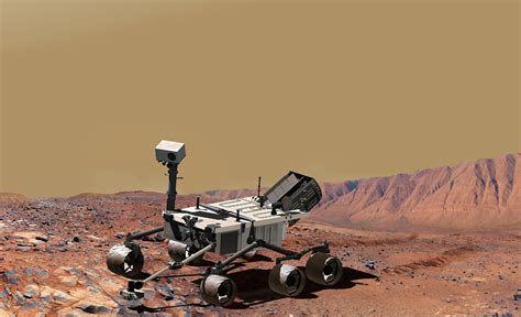 Mars Science Laboratory on Mars