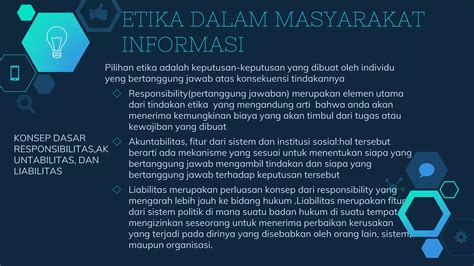 Isu Sosial Dan Etika Dalam Sistem Informasi Ppt