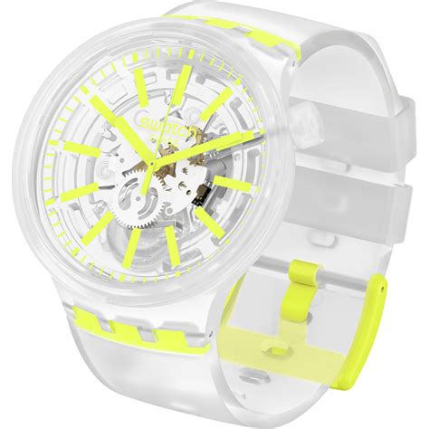 Venta Swatch Big Bold Transparente En Stock