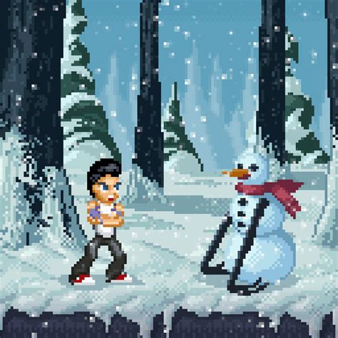 Snow Pixel Art GIF - Find & Share on GIPHY