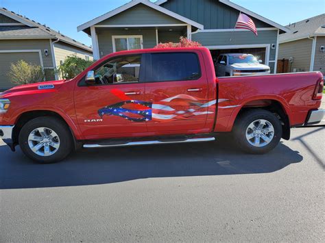 american flag semi decals, usa flag truck graphic decals - Xtreme ...