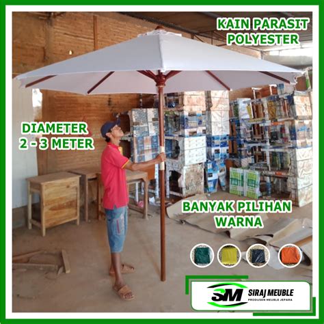 Jual Kain Tenda Payung Taman Cafe Kain Payung Taman Diameter M