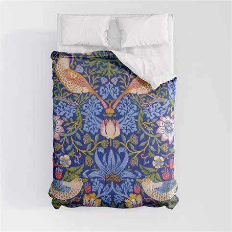 William Morris Strawberry Thief 1 Comforter By Alexandraarts Society6