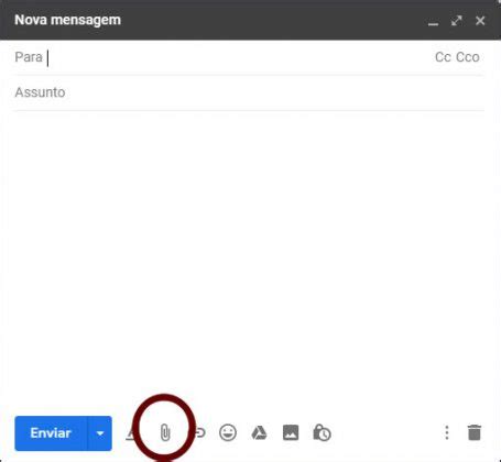 Como Anexar Arquivos Ao E Mail