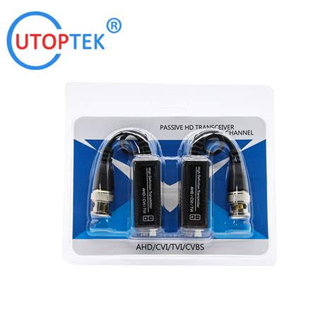 8mp Video Balun Cctv Coaxial Hd Twisted Pair Video Transmitter 4k Balun 8mp Video Balun And