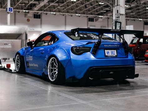 Blue Subaru BRZ Rocket Bunny : r/carporn