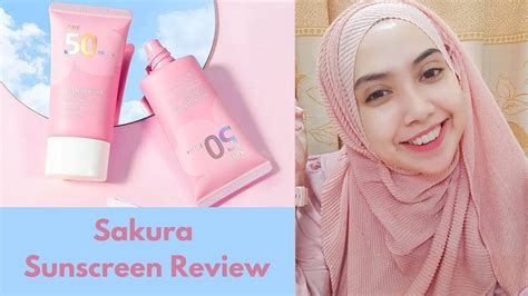 Laikou Japan Sakura Sunscreen 50ml YouTube