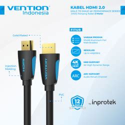 Jual Vention M M Kabel Hdmi V B K Ultra Hd M Jakarta