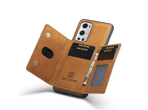 DG MING M2 2in1 Bookcover OnePlus 9 Pro Braun MediaMarkt