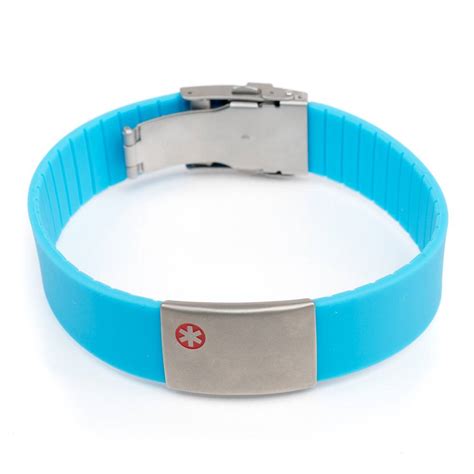 Allergie Armbanden Medische Armband Sos Licht Blauw Icetags