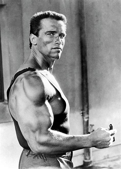 Arnold Schwarzenegger Commando Photograph By Globe Photos Fine Art