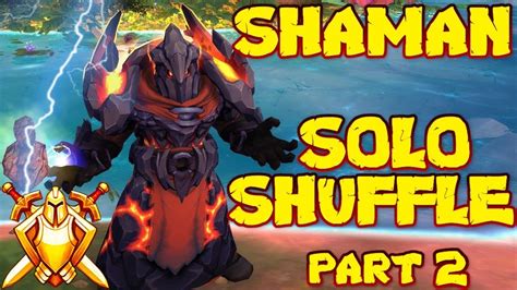 Trying Solo Shuffle Part 2 Elemental Shaman PvP Dragonflight 10 0