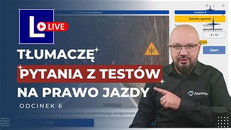 Tłumaczę pytania z testów na prawo jazdy odc 6 YouTube