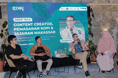 Kunker Menparekraf Di Makassar Hadapi Tantangan Inflasi Menparekraf