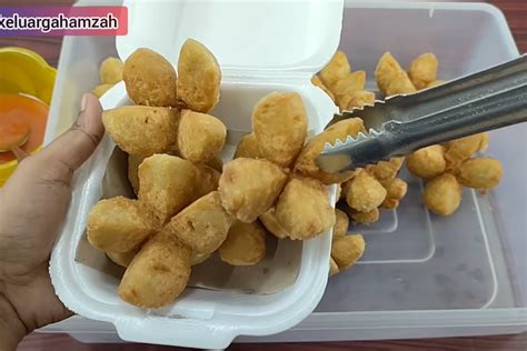 Wow Modal Tepung Tapioka Dan Telur Disulap Jadi Bakso Goreng Paling