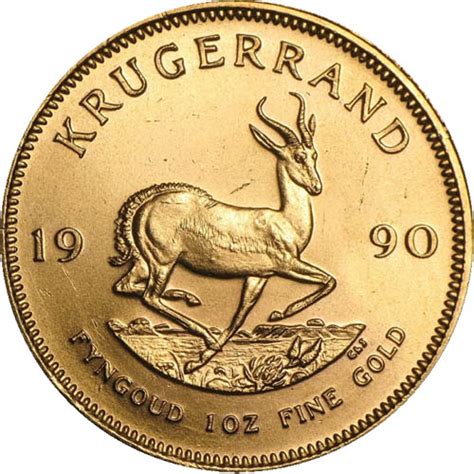 1990 South African Krugerrand 1 Oz Gold Coin Provident Metals™