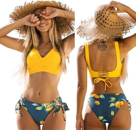 Str J K Pielowy Dwucz Sciowy Bikini Wi Zanie Xl Ceny I Opinie Ceneo Pl