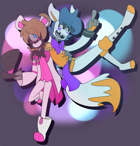 FNaF/SL | Freddy and Lolbit 01 by CagedMirrow on DeviantArt