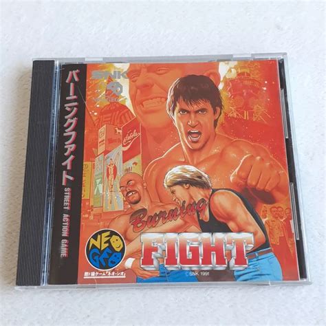 Burning Fight Snk Neogeo Cd Japan Ver Neo Geo Beat Em All Up