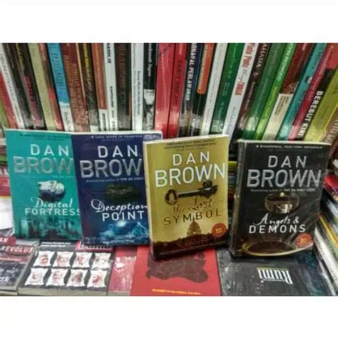 Jual Paket Buku Dan Brown Digital Fortness Deception Point The Lost