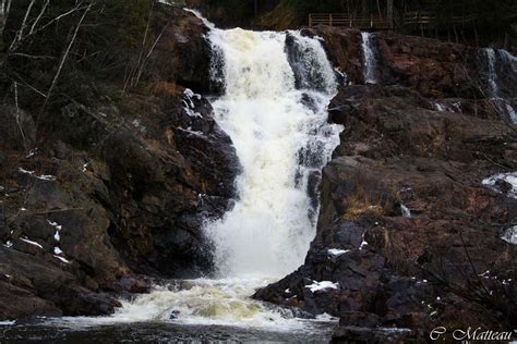 Chutes De La Petite Bostonnais Parc Des Chutes La Tu Flickr