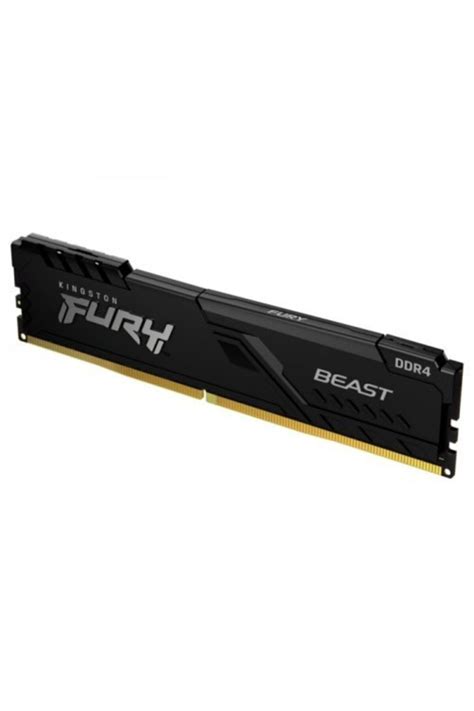 Kingston 8gb 3600mhz Ddr4 Cl17 Dımm Fury Beast Black Kf436c17bb/8 ...