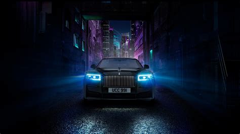 Rolls Royce Black Badge Ghost 2021 4k Cars Hd Wallpaper Widescreen Alta Definição Fullscreen