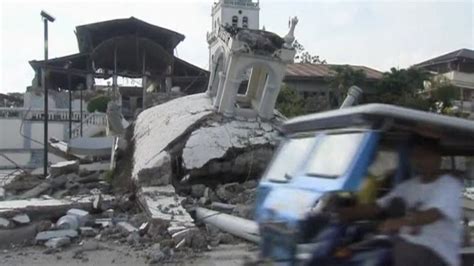 Visayas Earthquake Leaves Trail Of Devastation