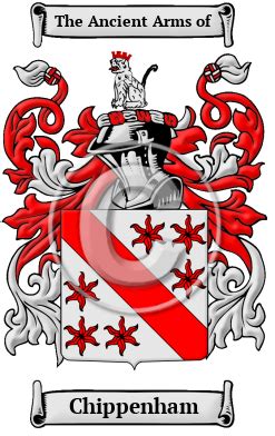 Chippenham Name Meaning, Family History, Family Crest & Coats of Arms